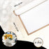 20 Sheet Gold Edge Flower Wrapping Paper, White Florist Bouquet DIY Craft Fresh Flower Bouquet Wrap Waterproof Floral Wrapping Gift Box Packaging ...