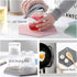 4 Packed Silicone Trivet Mats - DIY Different Size Dish Drying Mat, Hot Pot Holder for Pots & Pans, Non-Slip & Heat Resistant Kitchen Hot Pads for...