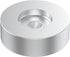 DIGITNOW 45 RPM Adapter, for 7 Inch Vinyl Record Players and Technics Turntables, Solid Aluminum Dome 45 Adapter Silver...