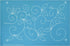 Whimsical Garden - Edge to Edge Stencil, Continuous Line Template for Free Motion Quilting, Domestic Machine Quilting, Hand Quilting, Long-Arm Qui...