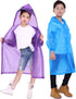 Kids Rain Jacket, 2 Pack Rain Ponchos for Kids - Reusable Raincoats for Boys and Girls Waterproof Outdoor Rain Gear...