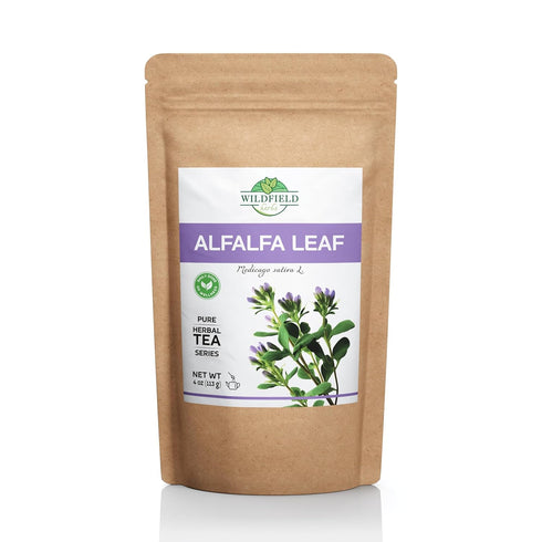 4 oz Alfalfa Leaf Alfalfa Herb Tea (Medicago sativa) - 113g Tea Bags Alfalfa Loose Leaf Tea Herbal Alfalfa Leaves...