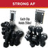 Sticky Clip - Self-Adhesive Heat Cable Roof Clips for Mounting Heating Cable to Rubber, TPO, PVC & All Smooth Metal Surfaces - Roofing & Gutter Pr...