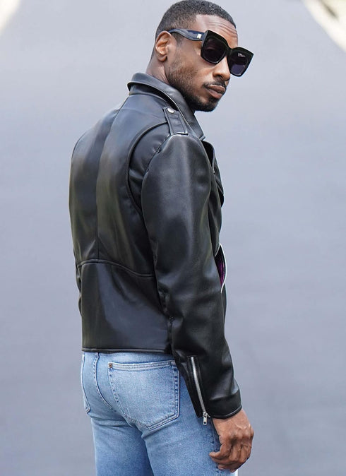 Know Me Men's Moto Jacket Sewing Pattern Kit by Norris Dánta Ford, Design Code ME2011, 34-36-38-40-42, Multicolor...
