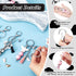 86 Pcs Beadable Keychain Bar Set Bead Keychain Kit Include Variety Beads Leather Tassel Charms for DIY Craft Gift...