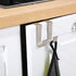 Hotop 12 Pcs Over The Cabinet Drawer Door Hooks 1.12 Inch Hooks for Hanger The Cabinet Sturdy Metal Z Shaped Hanger peg for Bathroom Clothes Towel...