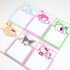 6 Pcs Kawaii Sticky Notes Kiity Cute Cartoon Self-Stick Note Pads Kawaii Stationary 3.75x2.75 inches 180 Sheets Melody Office School Supplies Cat ...