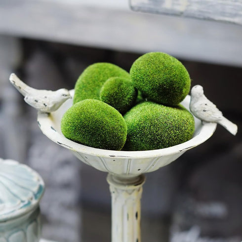 Nicunom 50 Pcs 5 Size Artificial Moss Rocks Decorative, Faux Green Moss Decor Balls for Floral Arrangements, Fairy Gardens and Crafting...