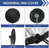 Industrial Heavy Duty Outdoor Floor Fan Waterproof Dustproof Cover...