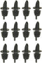Tablecraft Free Flow Pourers, 2.5 x 1.25 Inch, 12 Count, Black...