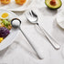 KEAWELL Premium 9.45" Louise Salad Servers, 18/10 Stainless Steel, Exceptional mirror finish, Dishwasher Safe (Salad Servers)...