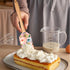 2pcs Cake Cream Spatula Silicone Cake Scrapers Cake Accessories Kitchen Butter Scrapers Baking Spatulas for Kitchen Reusable Butter Scrapers Profe...