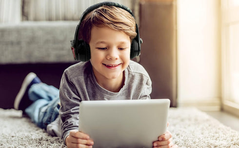eKids Jurassic World Bluetooth Headphones, Wireless Headphones with Microphone includes Aux Cord, Kids Headphones for School, Home, or Travel...