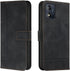 Wallet Case for Motorola Moto E13, Moto E13 Phone Case with Magnetic Kickstand 3 Card Slots PU Leather Cute Phone Protective Case for Moto E13Smil...