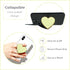 GRIPONG Cute Heart Shape Colorful Gold Enamel Epoxy Expandable Collapsible Mobile Phone Grip Stand Holder for Smartphone Tablet Cell Phone Accesso...