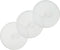 Hippypotamus Lids for Toddler Plates - Fits Silicone Baby Plates 7.75 in. Diameter - BPA Free - Set of 3 (Clear Lids)...
