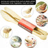 4 Pack Buffet Tongs,Stainless Steel Serving Tongs Serving Utensils Gold(7Inch,9.1Inch)...
