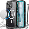 AICase Waterproof Case for iPhone 15(6.1") with MagSafe Snowproof,Dustproof and Shockproof, IP68 Certified Full Body Protection Fully Sealed Under...