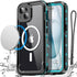 AICase Waterproof Case for iPhone 15(6.1") with MagSafe Snowproof,Dustproof and Shockproof, IP68 Certified Full Body Protection Fully Sealed Under...