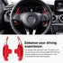 Partol Paddle Shifter Extensions For Mercedes Benz, Aluminum Metal Car Steering Wheel Shift Blades Fit Benz A B C CLA CLS E G GL GLA GLC GLE GLS M...