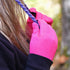 C9 Champion Kids' Machine Washable Lightweight Gloves, Touch Screen Friendly, Pink, Girls' 8/16...