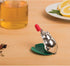 HIC Tea Infuser with Drip Tray, Frog and Lily Pad, 18/8 Stainless Steel with BPA-Free Plastic...