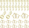120 Pcs Paper Clips Set, 60 Pcs House Shaped Paper Clips and 60 Pcs Key Shaped Paper Clips for Office, Home, Gifts for Real Estate Agents and Real...