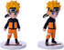 Mini Japan Ninja Anime PVC Action Figures Toys Collective Dolls with Stands (21st Generation), 6 Pieces...