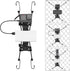 Upgraded Baseball Fence Mount with Battery Holder - Baseball Cell Phone Fence Mount for iPhone, Gopro, Mevo Start, Insta360 for Softball, Tennis, ...