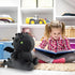 Ditucu Cute Dragon Plush Stuffed Animals Plushies Toys Super Soft Dolls Birthday Gifts for Kids Girls Boys Black 12 inch...