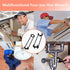 2 Pcs Four-jaw Hex Wrench, Basin Wrench Set, 7 Sizes Carbon Steel Multifunctional Sink Wrench, Tight Spaces Maintenance Installation Removal Fauce...