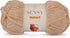 Sensy Velvet Yarn for Crocheting, Baby Blanket Yarn, Chenille Yarn, Amigurumi Yarn, 3.5 oz, 132 Yards, Gauge 5 Bulky (Beige)......