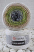 YarnArt Flowers Moonlight Glitter Cotton Yarn, Soft, Rainbow Crochet, Metallic Lurex handknit Shiny, Silvery Cake, Multicolor Cotton, 1 Skein Weig...