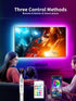 TV LED Backlight, 9.84ft LED Lights for 32-43in TV, RGB TV LED Lights Behind with Music Sync Bluetooth APP and Remote Control TV Light Strip USB P...