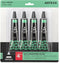 ARTEZA All-Purpose Craft Glue, 4-Pack, Fast-Drying Clear Glue for Crafts, Ideal for Wood, Fabric, Plastic, Glass, Metal, Ceramic, Jewelry, Model, ...