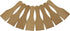 Wooden Raclette Spatula Set of?8 – Smooth Beechwood Scrapers Safe for Non?stick Pans, Ideal for Raclette, Fondue & Baking...