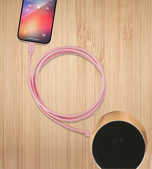 Apple MFi Certified Aux Cord for iPhone, Lightning to 3.5mm Jack Nylon Braided Audio Cable for iPhone 14 13 12 11 XS XR X 8 7 6 iPad to Car/Home S...