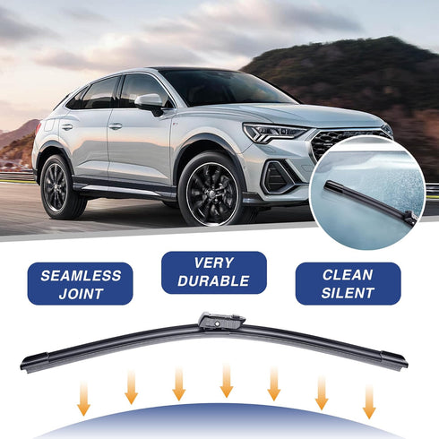 22"+22" Wiper Blades Replacement for Chevy Silverado/GMC Sierra 2014 2015 2016 2017 2018 (Set of 2) Quiet and Durable Stable All-Season Windshield...