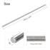 uxcell 4Pcs M5 x 250mm Fully Threaded Rod 304 Stainless Steel Right Hand Threads...