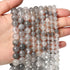 35pcs 10mm Natural Stone Beads Greystone Crystal Beads Energy Crystal Power Gemstone for Jewelry Making, DIY Bracelet Necklace...