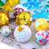 Pllieay 100 White Foam Balls - 5 Sizes, Polystyrene Craft Ball for DIY Art, School Projects and Christmas Decoration...
