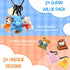 24PCS Mini Animal Plush Toys Party Favors, Small Mini Plush Stuffed Animals Toys Keychain Stuffed Animals for Kids Birthday, Valentine Exchage Gif...