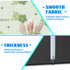 Desk Mat, Kawaii Green Flower Extended Gaming Mouse Pad Large, 31.5"x11.8" Big Mouse Pad with Non-Slip Base and Stitched Edge, Long Computer Keybo...