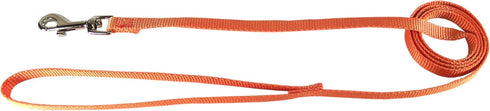 Hamilton Single Thick Nylon Lead with Swivel Snap, 3/8-Inch x 6-Feet Long, Mango Orange...