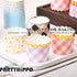Party Hippo Cupcake Cups, 4.5 Oz 25 pcs Disposable Foil Muffin Liners, Gold Cupcake Baking Cups, Baking Cups (Unicorn)...