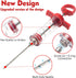 Meat Injector, TGE-V 1-oz Plastic BBQ Marinade Injector Kit, Turkey Injector Syringe (3 Stainless Steel Meat Needles +3 Replacement O Rings + 1 Cl...