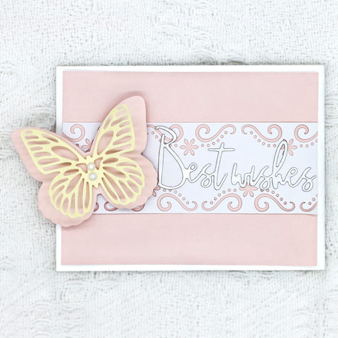 Bira Craft Continuous Border Paper Craft Punch for Scrapbooking Cards Arts (Decorative Flourish)...