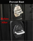 8-Pack Door Screw Protector Cover Trim Door Lock Cover for 2018 2019 2020 2021 2022 2023 2024 Jeep Wrangler JL JT 4XE Sport S Rubicon Deluxe Sport...