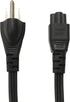 STARGAZER Original 3 Ft AC Power Cord STC5 STA02 E352372, Compatible with P/N:05V1C9,5V1C9,0K260C,K260C,0K2490,02JVNJ,2JVNJ,Fit for Dell Laptops,D...