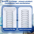 30 Pack 60 x 15 mm Plastic Petri Dishes with Lids, Petri Dish, Deep Clean, Lab Petri Dish for Mycology Supplies, Plants, School Science Project, L...